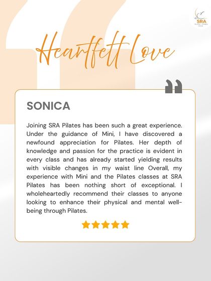 This client review speaks to the visible changes and newfound appreciation for Pilates that come from our knowledgeable and passionate guidance.