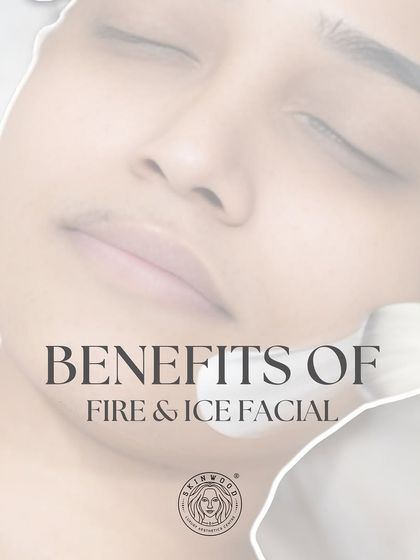 Highlighting the benefits of the Fire & Ice Facial. This treatment is designed to rapidly and safely resurface the skin, reducing fine lines while smoothing and softening.