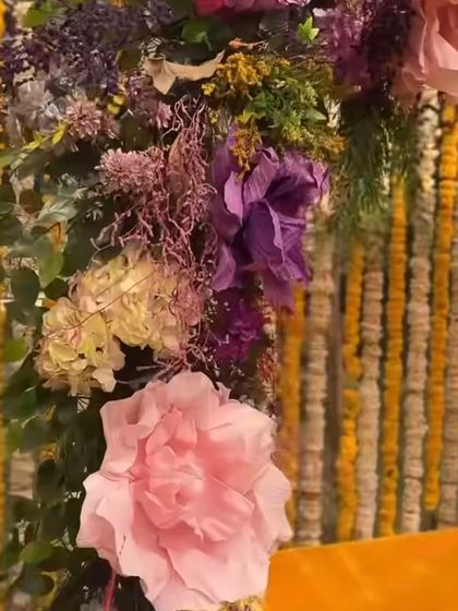 Nirvana Event and Decor - Social & Private Event Decoration Vibrant Haldi & Mehendi Setups photo 11