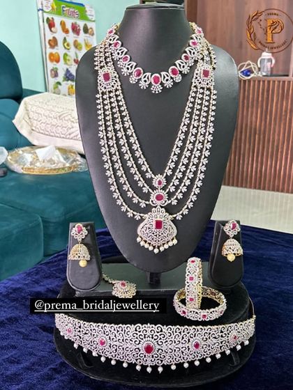 Prema - Bridal Jewellery Rental My Complete Collection: AD, Kundan & Stone Sets photo 54