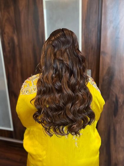 Another shot of the beautiful, flowing waves. This style is all about creating a look that is full of life and movement.