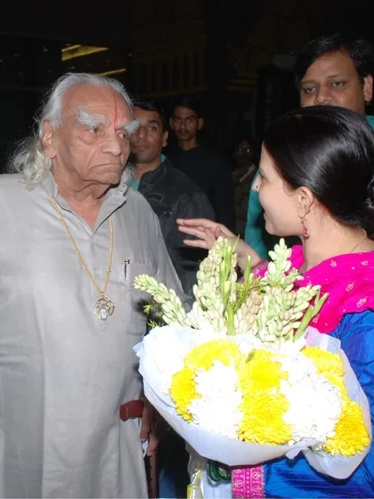 These are precious moments shared with my Guru, the legendary B.K.S. Iyengar. Each image is a reminder of the profound gratitude I have for his teachings and the honor of being his student.