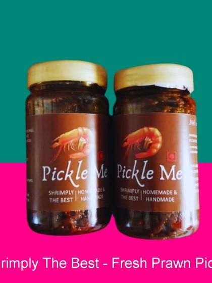 Introducing 'Shrimply The Best', our pickle made from fresh, juicy prawns. It’s a rich and spicy condiment that pairs perfectly with rice or bread.