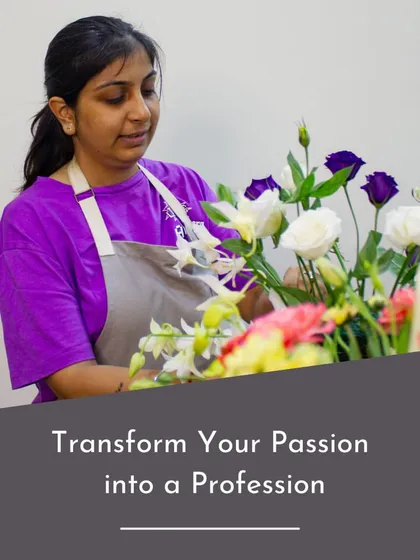 I am committed to helping you transform your passion into a profession. My courses are designed to give you the skills, confidence, and business acumen to succeed in the floral industry.