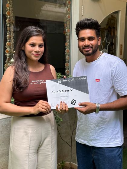 It's a great feeling to see students graduate from my masterclass, equipped with practical skills for creating stunning bridal and event hairstyles.