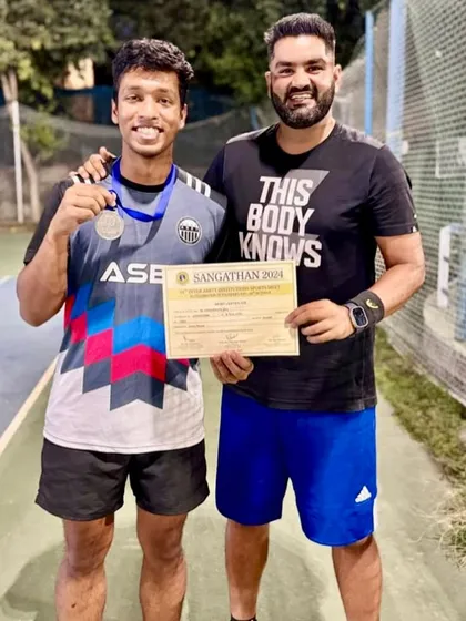 Another one of our players shining at the collegiate level. Ambermani Jha secured the second position for his institution at Sangathan 2024, the 25th Inter Amity sports meet, after a hard-fought final.