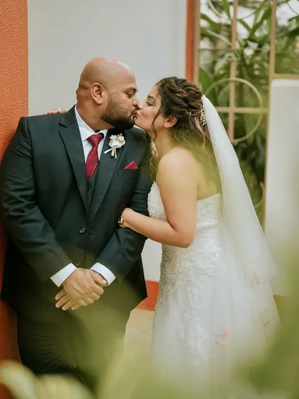 A romantic kiss. These are the moments that matter, and her makeup is designed to be flawless and long-lasting through all of them.