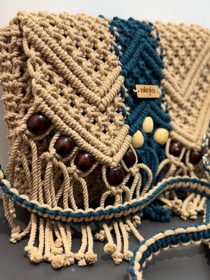 Eshtyles - Custom Macrame Gifting & Bulk Orders Handcrafted Bags: Slings, Totes & Potlis photo 47
