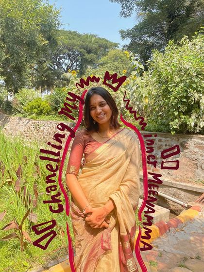Vaishnavi Patel - Custom Photo & Video Art Saree Love & Festive Doodles photo 37