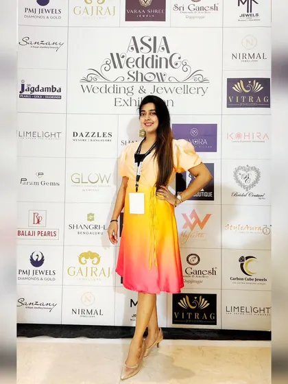 Here I am at the Asia Wedding & Jewellery Exhibition. It’s always a joy to meet future brides and industry partners. Putting a face to my brand is important to me, as every gown I create is a personal collaboration with you.
