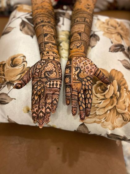 Lucky Mehndi Artist - Bridal Mehndi Full Bridal Mehndi (Hands & Arms) photo 56