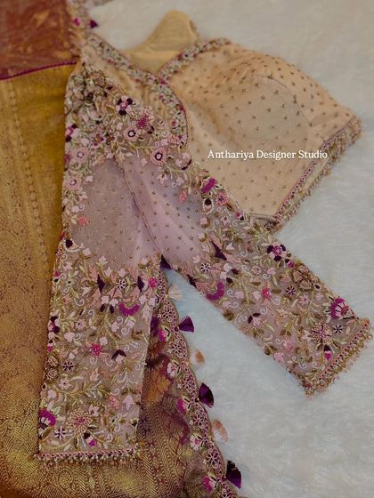 Anthariya by Nidhi Gowda - Ethnic Wear Design & Embroidery Courses Modern Elegance: Sheer & Contemporary Blouses photo 7