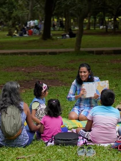 An extensive series from our 'Delectable Delight July' session, reading 'My Grandmother Can't Cook'. These photos beautifully capture the community, the engagement, and the pure fun of our gatherings.
