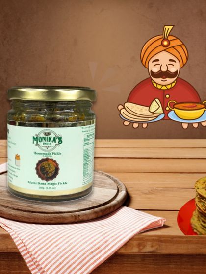My Methi Dana pickle is a wonderful partner to traditional Indian breads like thepla or paratha, adding a healthy and flavourful dimension.