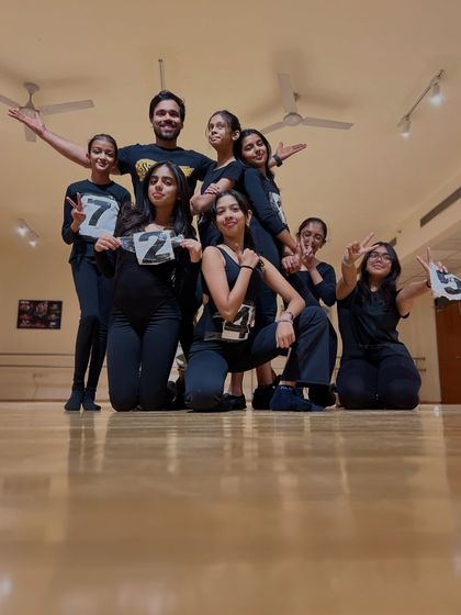 The whole squad together with me before their exams. The support they show for each other is a huge part of the UDC spirit. We are a team, and we face every challenge together.