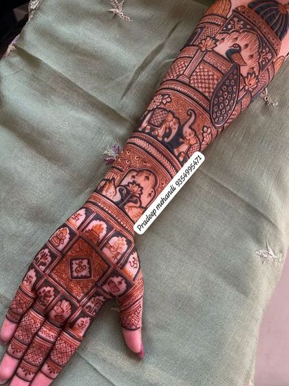 Pradeep Mehandi Art - Bridal Mehandi Packages Timeless Traditions & Motifs photo 9