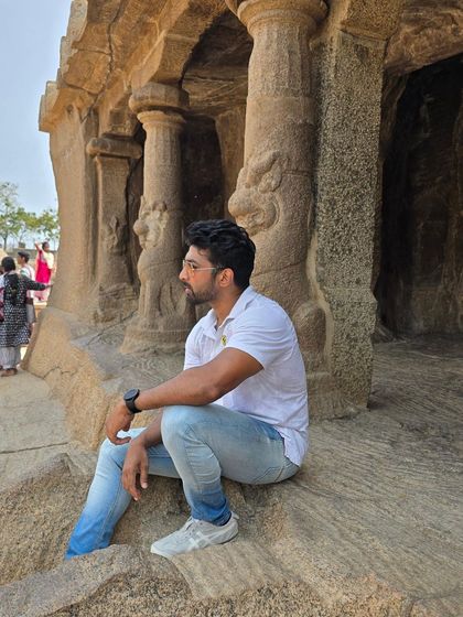Raghu Ramappa - Guided Motorcycle Heritage Tours Destination: Mahabalipuram's Ancient Shore photo 6