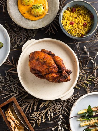 The classic Stuffed Roast Chicken, a show-stopper from our annual Holiday Feast, promises a true celebration for you and your loved ones.