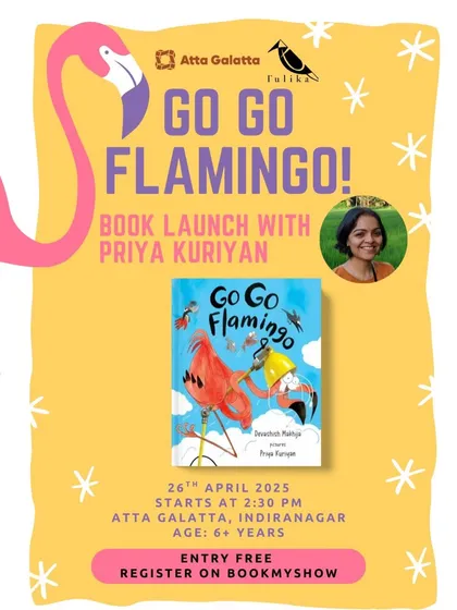 The launch of 'Go Go Flamingo!', a thought-provoking picture book. We host events that not only entertain but also gently introduce important topics like environmental awareness.