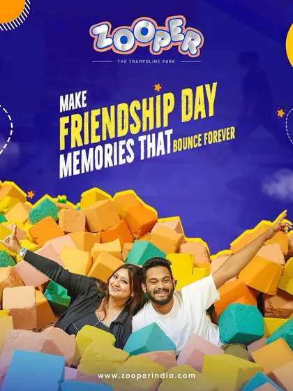 Who said foam pits are just for kids? Dive into a sea of soft foam blocks with your bestie. It’s the perfect way to celebrate friendship or just act like a kid again.
