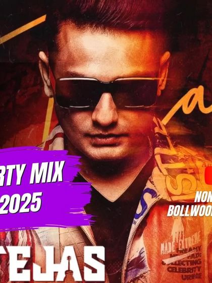 The official YouTube thumbnail for my 'Non Stop Party Mix 2025'. This set is a continuous mix of my biggest party tracks, designed to keep the energy high from start to finish.