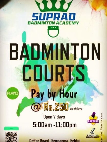Suprad Badminton Academy - Badminton Court Rental Bookings, Offers & Coaching photo 3