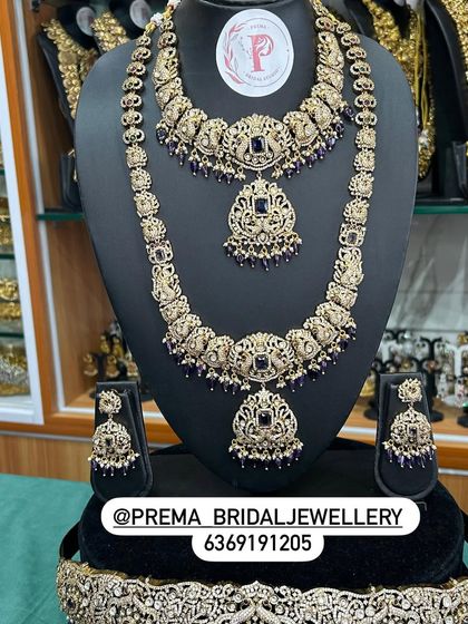 Prema - Bridal Jewellery Rental My Complete Collection: Temple & Antique Sets photo 24