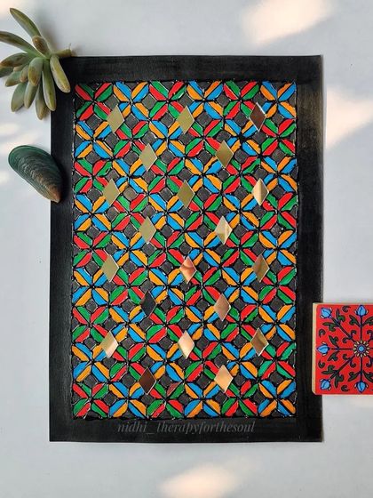 Nidhi - Custom & Fine Art Paintings Traditional Indian Folk Art photo 31