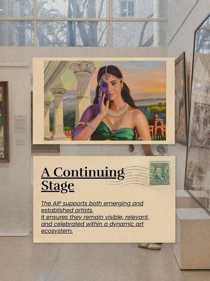 The AIP supports both emerging and established artists, ensuring they remain visible and celebrated within a dynamic art ecosystem.