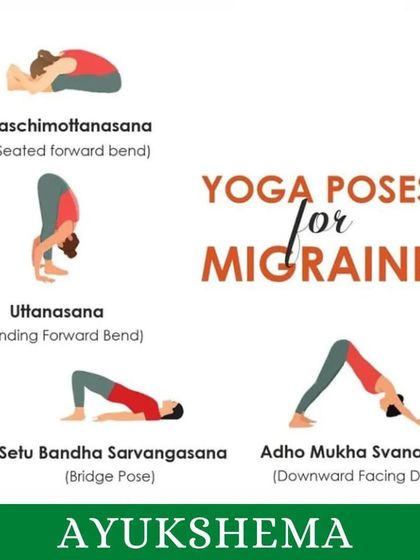 For those who suffer from migraines, certain yoga poses can provide significant relief. I recommend forward bends and gentle inversions like Bridge Pose to calm the nervous system and increase circulation to the head.