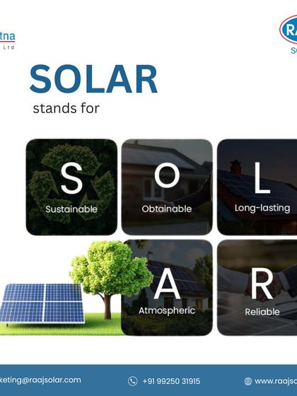 Raaj Solar - Utility-Scale & Industrial Solar Projects Financial & Environmental Benefits photo 23