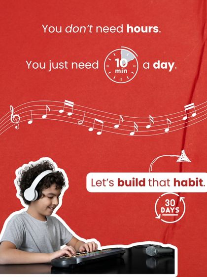 You don't need hours to practice. You just need 10 minutes a day. Let's build that habit together over the next 30 days.