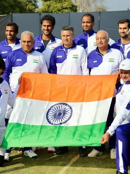 Representing the nation is the ultimate honour. Here is the Indian Davis Cup team, which I had the privilege to lead as Captain and Coach, united before our historic tie against Pakistan in Islamabad.