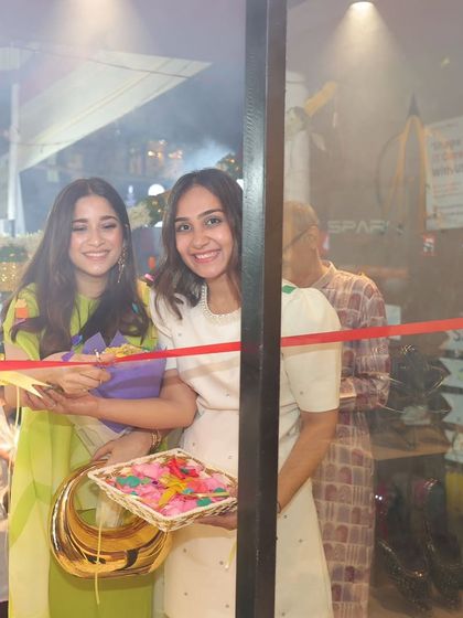 Another shot from the ribbon-cutting ceremony. It was a pleasure to be part of such a significant milestone for a brand I admire.