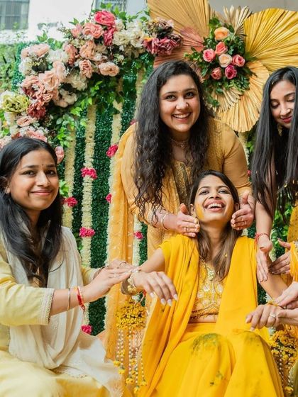 Party Solutions Rekha - Wedding Decor Vibrant Haldi & Mehendi Ceremonies photo 29