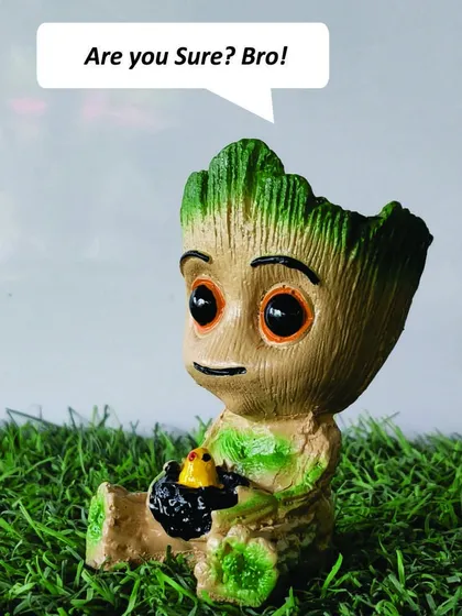 My Groot planter is a fan favorite, especially for those who love pop culture. It's perfect for holding small succulents or air plants and serves as a great conversation starter on any desk or shelf.