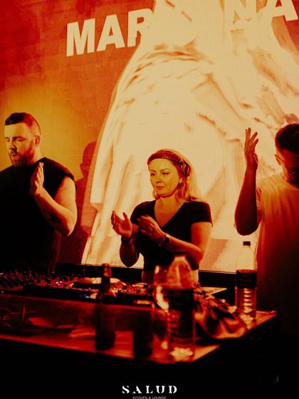 Sharing the console with the legendary duo Catz n Dogz at Salud in Goa. Playing alongside and connecting with such talented artists is one of the best parts of being on tour.