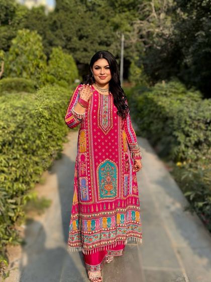 Feeling festive and happy on Karwa Chauth.