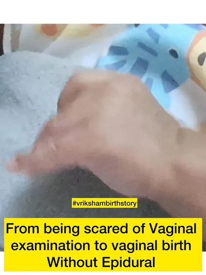 From being anxious about internal examinations to having a vaginal birth without an epidural, this mother's journey is truly inspiring. It shows how education can overcome deep-seated fears.