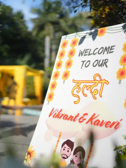 Vibrant Haldi & Mehendi Celebrations photo 33