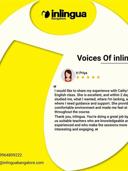 Inlingua - Individual Language Courses Voices of Inlingua: Student Success Stories photo 24