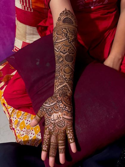 Mehendi Art by Nishat - Mehndi (Henna) Artistry Personalised Mehndi Stories photo 6