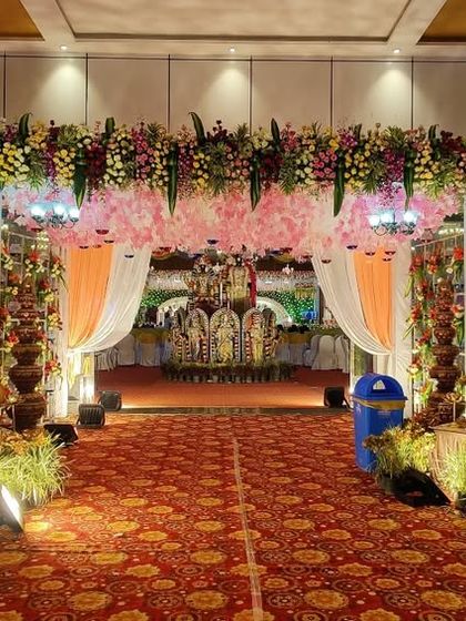 Rushi Events - Event Decoration & Styling Traditional Muhurtham Mandaps photo 7