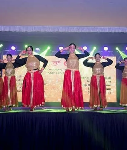 A glimpse of a large-scale performance I choreographed for a community festival. This ladies-only group performed with so much grace and energy. I can prepare groups of any size for stage events.