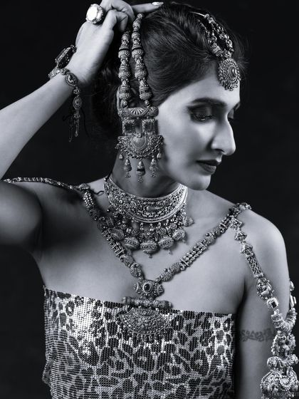 Sindhu Krishnan - Photoshoot & Editorial Makeup Jewellery Campaign Looks photo 3