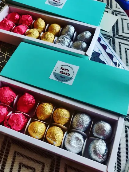 My assorted Pinni Ladoo gift boxes are perfect for any occasion. Each box contains a mix of my traditional sweets, including Aata, Jaggery, and Besan Pinni, all wrapped beautifully to share with your loved ones.