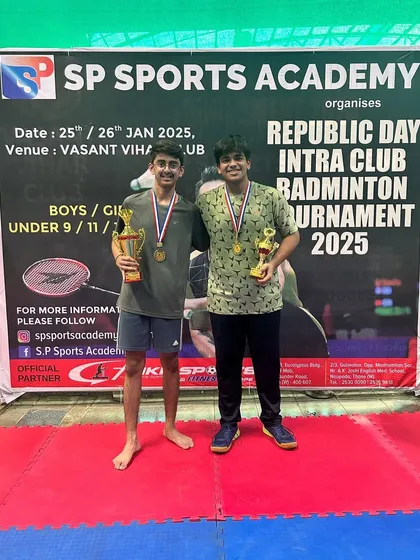 The finalists of a boys' category, showcasing the competitive spirit at the academy.