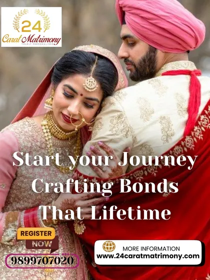 A touching moment between a Sikh couple. We help you start your journey by crafting bonds that last a lifetime, respecting cultural and religious nuances in our matchmaking.