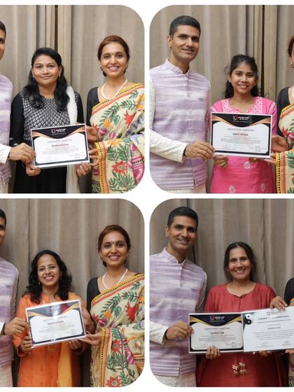 More proud graduates from our Sthira Sukham Asanam course, receiving their certificates. We are confident in their ability to teach a safe, accessible, and intelligent asana practice.