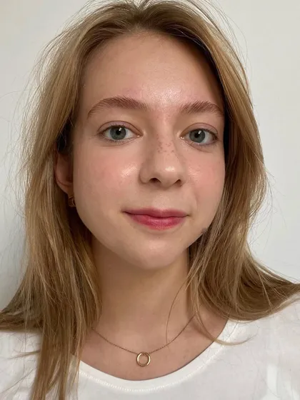 My philosophy is to focus on the hair, which is the foundation of a long-lasting, beautiful brow shape. Staining the skin provides a temporary look, but well-tinted and shaped hairs are what truly define the brows.